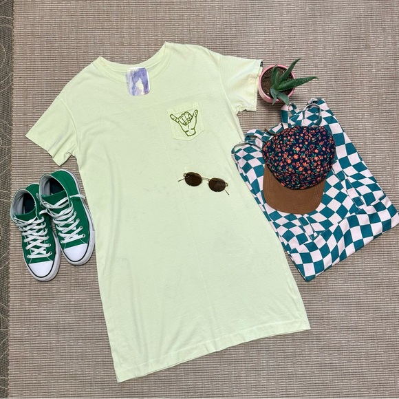 Aruma 💚 Dress Small - custom / hand painted - Picture 3 of 5